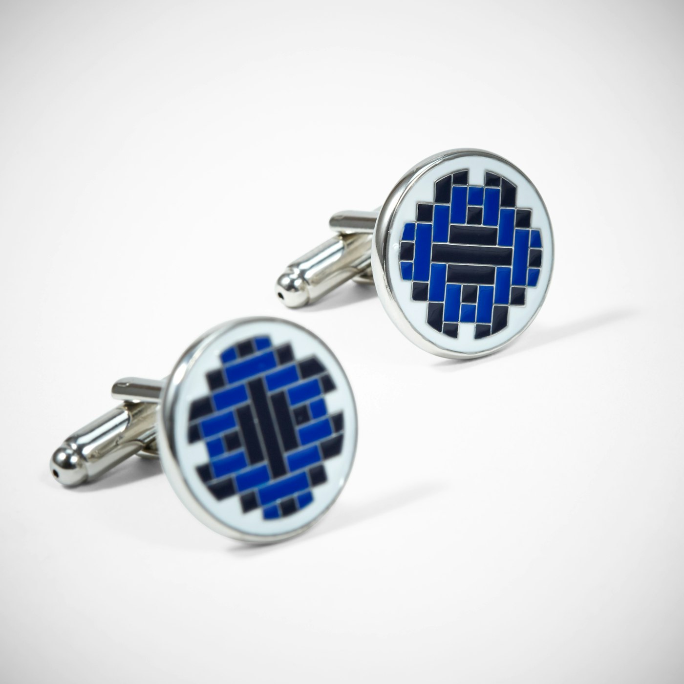 Blue Tile Cufflinks
